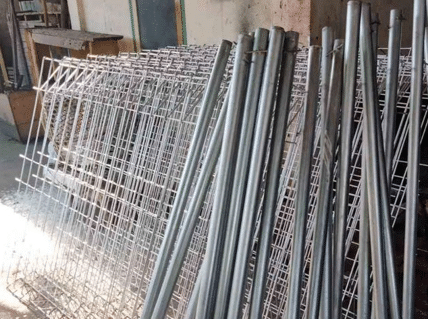 Pagar BRC Awet Electroplating Yogyakarta
